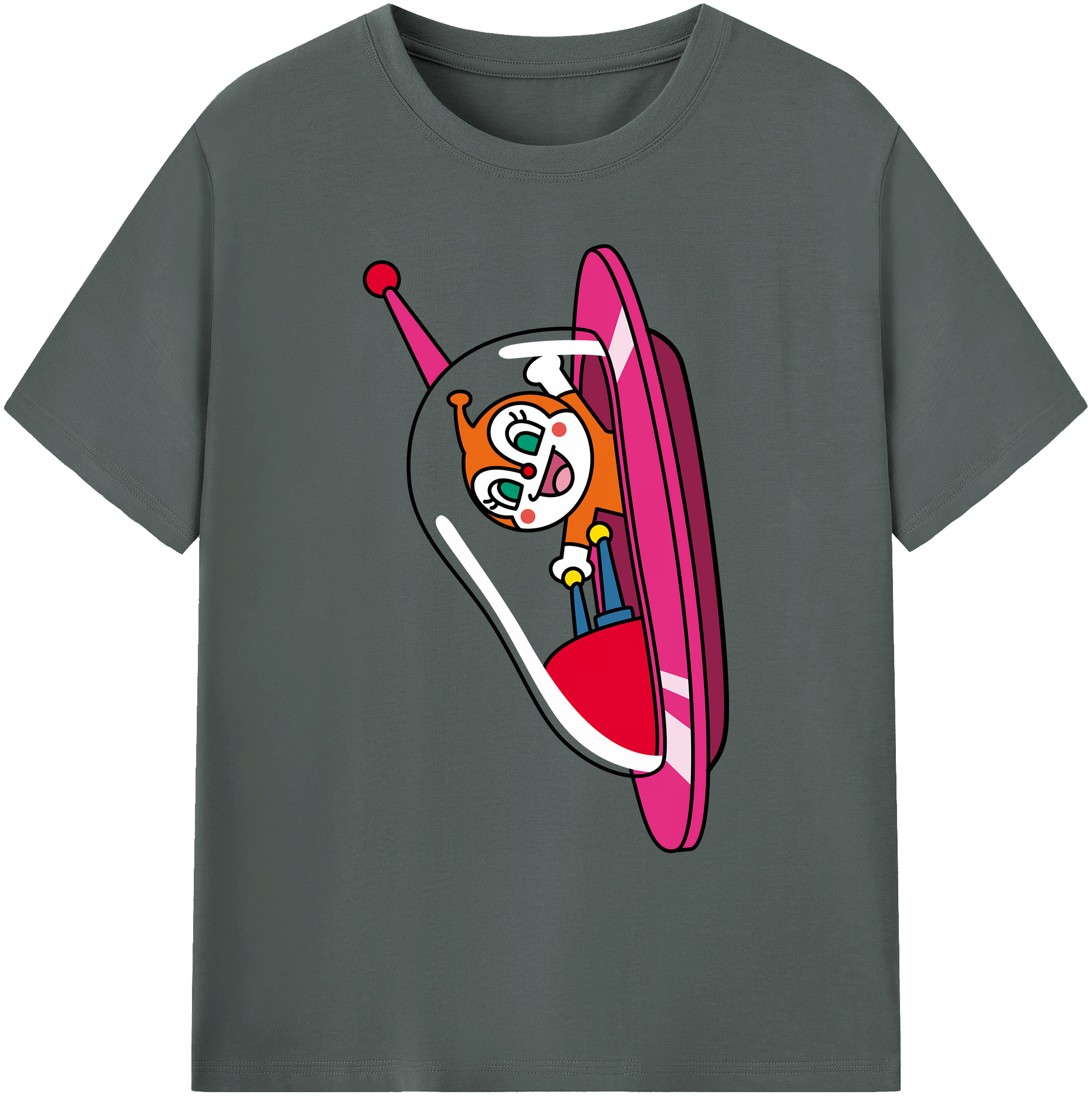 （画像用） アンパンマン Anpanman 綿100％ メンズ半袖Tシャツ｜肌触りやわらか＆通気性